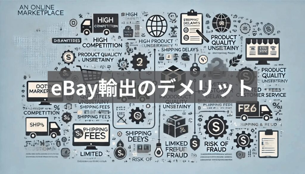 eBay輸出のデメリット