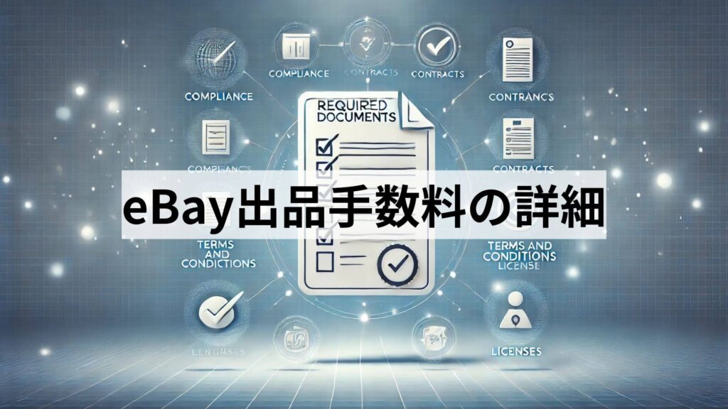 eBay出品手数料の詳細